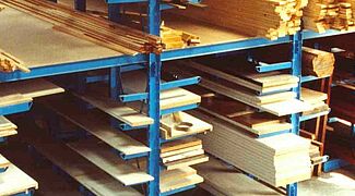 Plataforma de armazenamento para madera