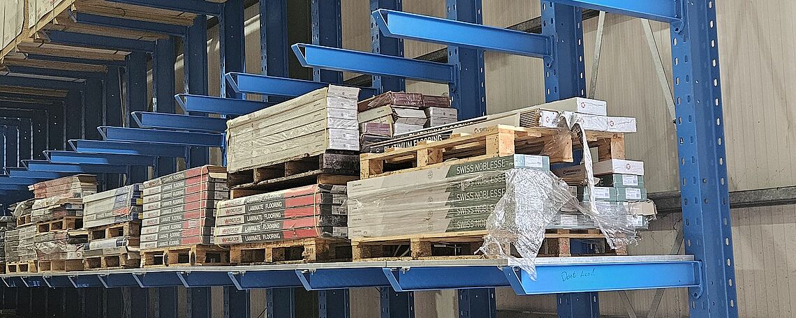 estante cantilever simple face OHRA